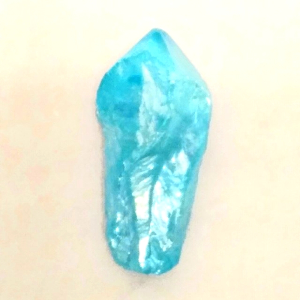 NWOTS Aqua Aura Quarts Crystal Point